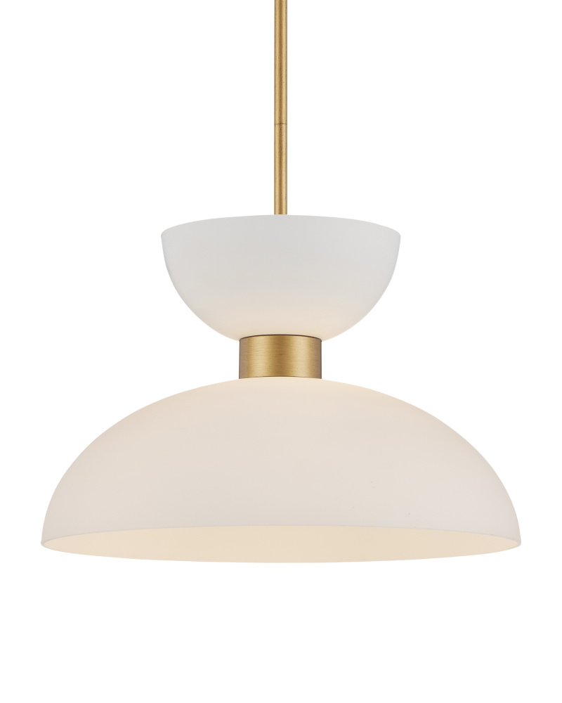 Zevio White Pendant