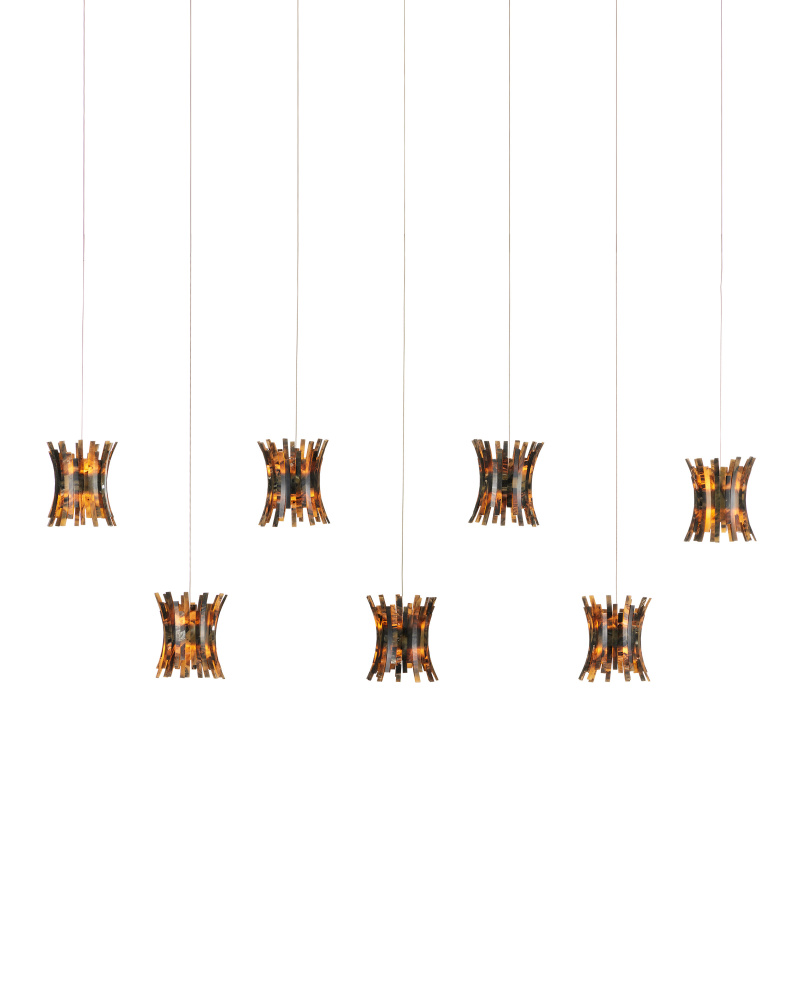 Alsop 7-Light Linear Multi-Drop Pendant