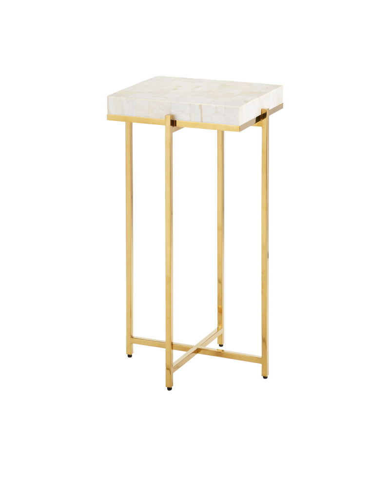 Casey Mother of Pearl Accent Table