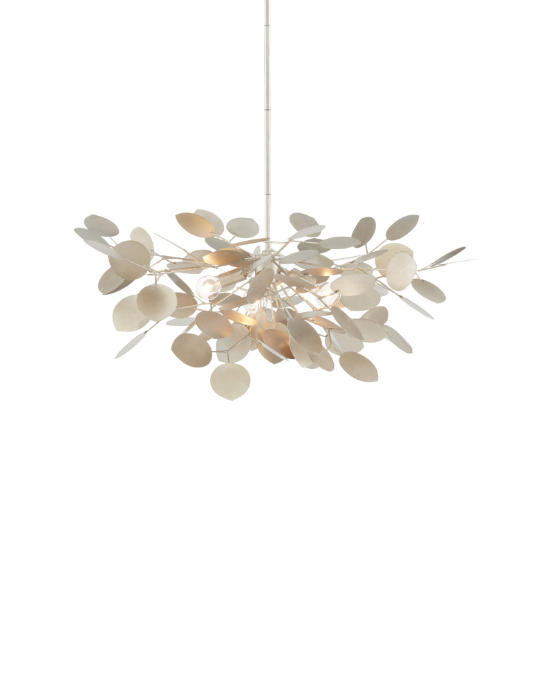 Lunaria Small Silver Chandelier