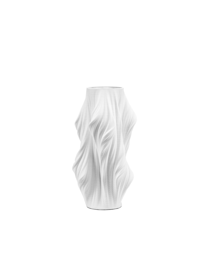 Yin Small White Vase