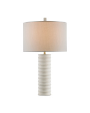 Currey 6761 - Snowdrop White Table Lamp