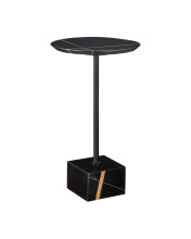 Currey 4000-0181 - Prado Black Marble Drinks Table