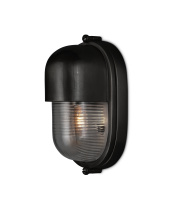 Currey 5500-0050 - Maritime Black Outdoor Wall Sconce
