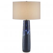 Currey 6000-0801 - Kelmscott Blue Table Lamp