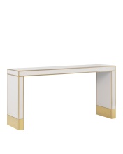 Currey 3000-0209 - Arden Ivory Console Table