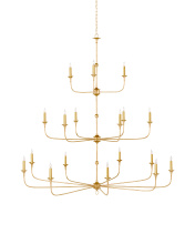 Currey 9000-1255 - Nottaway Grande Gold Chandelier