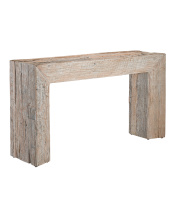 Currey 3000-0170 - Kanor Whitewash Console Table
