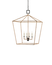 Currey 9000-0611 - Denison Large Natural Lantern
