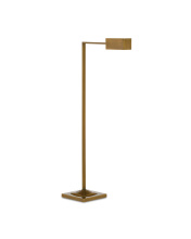 Currey 8000-0025 - Ruxley Brass Floor Lamp