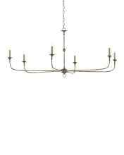 Currey 9000-0135 - Nottaway Large Bronze Chandelier