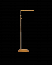 Currey 8000-0157 - Autrand Brass Floor Lamp