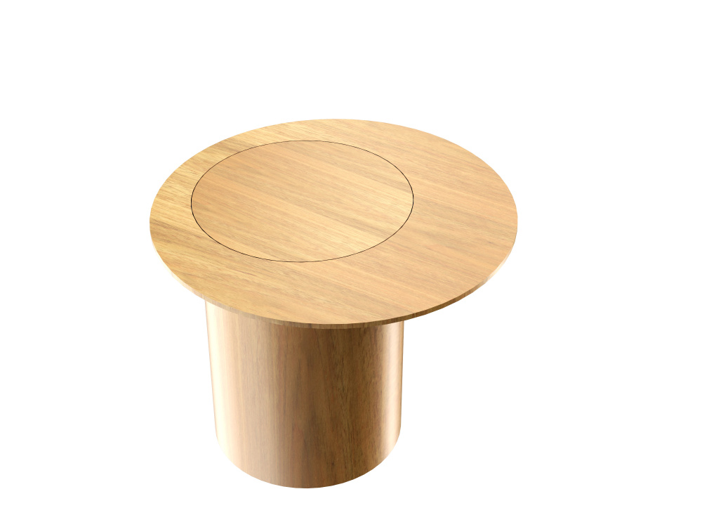 Cylindrical Accord Side Table F1044