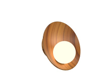 Accord Lighting 4217.12 - Oyster Accord Wall Lamp 4217