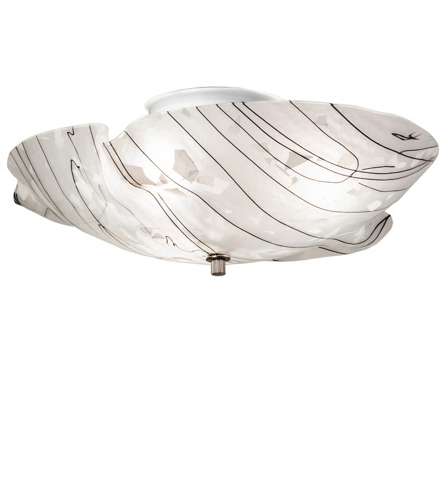 16" Wide Atelier Branches Organic Flushmount