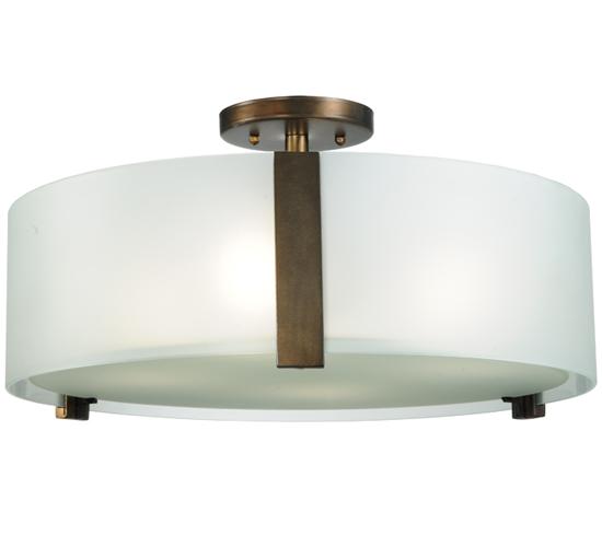 18" Wide Cilindro Bartel Flushmount