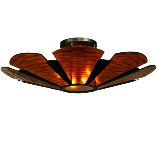 48" Wide Metro Fusion Elite Glass Semi-Flushmount