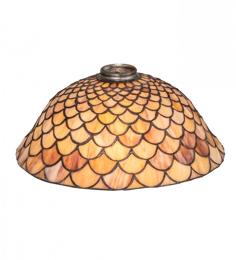 11" Wide Fishscale Shade