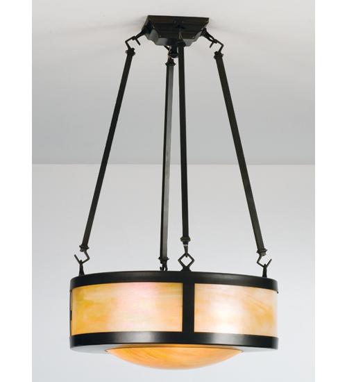 18" Wide Pomona Semi-Flushmount