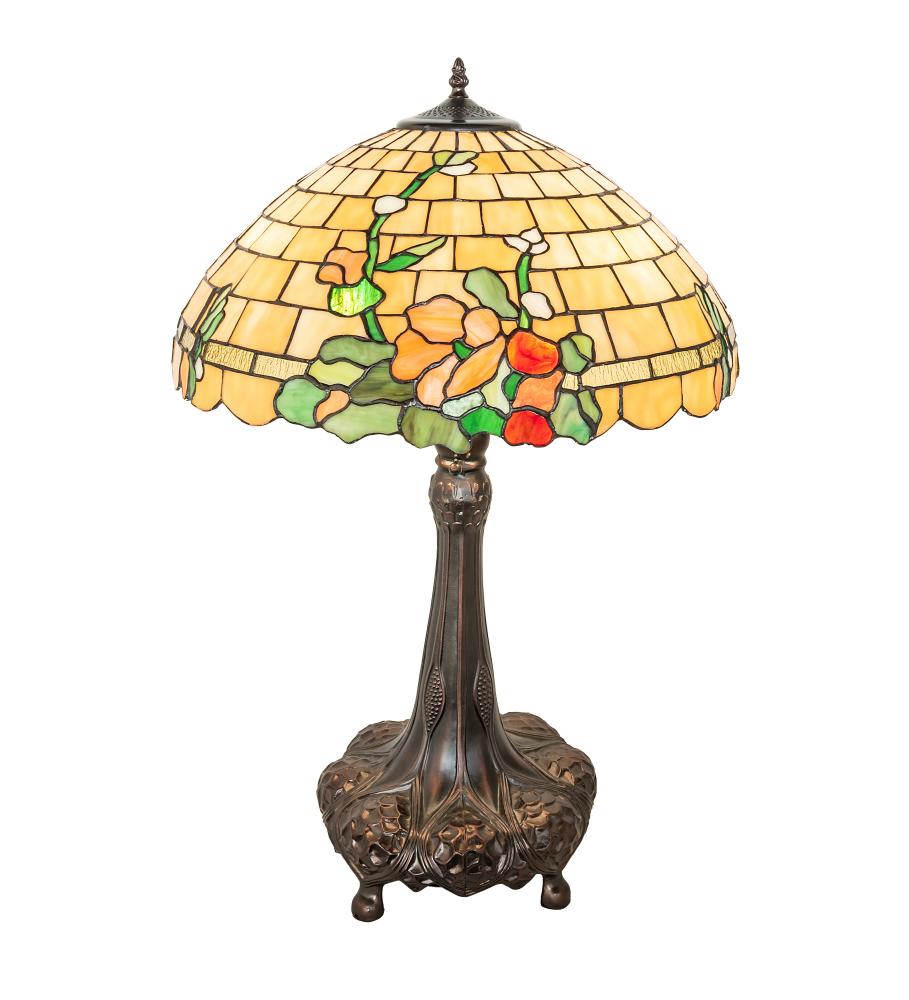 31" High Duffner & Kimberly Hollyhock Table Lamp