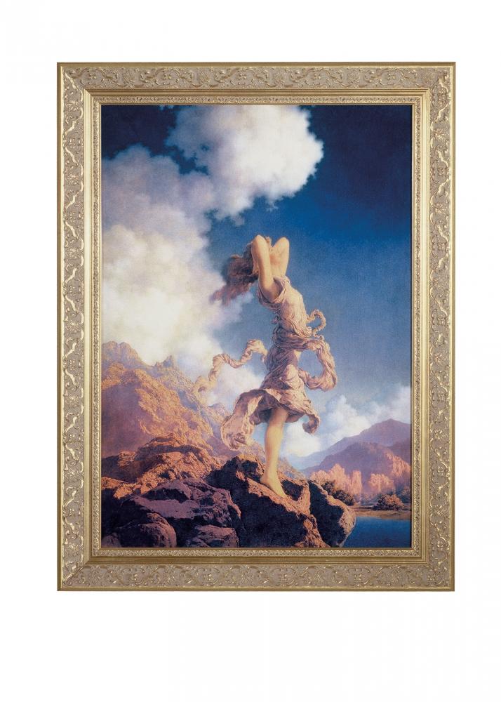 22"W X 29"H Maxfield Parrish Ecstacy Framed Art.608