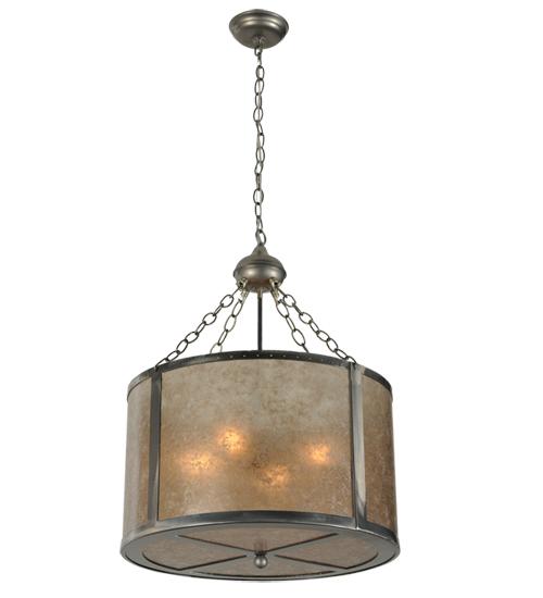 20" Wide Smythe Craftsman Inverted Pendant