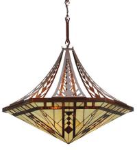 Meyda White 115997 - 29" Wide Sonoma Inverted Pendant