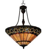 Meyda White 125115 - 20"W Ilona Inverted Pendant