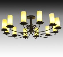Meyda White 126614 - 54"W Atria 12 LT Chandelier
