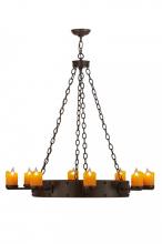 Meyda White 145588 - 48"W Kingston 8 LT Chandelier