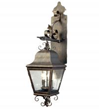 Meyda White 146565 - 9" Wide Palmer Wall Sconce