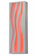 Meyda White 148112 - 10"W Tortuga Luna LED Wall Sconce