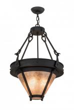 Meyda White 156888 - 21&#34;W Nehring Inverted Pendant