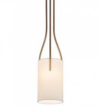 Meyda White 177052 - 9"W Cilindro Triad Pendant