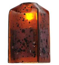 Meyda White 19561 - 4"Sq Metro Fusion The Rock Draped Shade