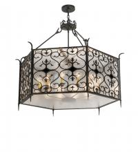 Meyda White 214179 - 48" Wide Saskia Pendant