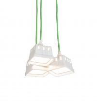 Meyda White 218855 - 10" Wide Berry Basket Pendant