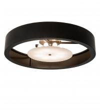 Meyda White 233333 - 48" Wide Cilindro Chic Flush Mount