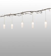 Meyda White 243353 - 96" Wide Winter Solstice 5 Light Wall Sconce