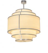 Meyda White 252106 - 42" Wide Jayne 5 Tier Pendant
