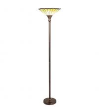 Meyda White 255048 - 72" High Caprice Floor Lamp