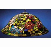 Meyda White 14719 - MAHOGANY BRONZE 8 LT & DOWN LT/4' WIRE/CPY