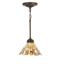 Meyda White 99787 - 8"W Delta Jadestone Mini Pendant